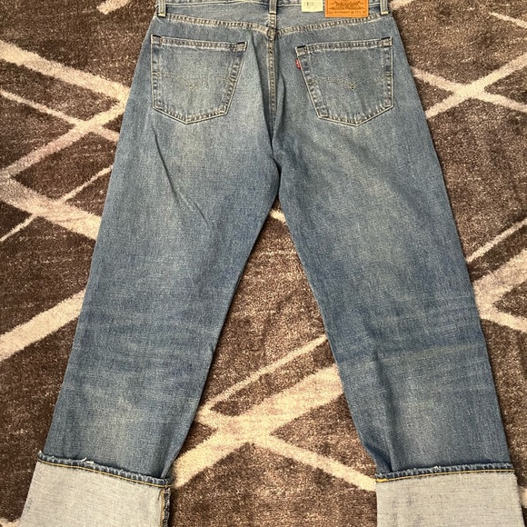 New Levi’s 50’s Straight Fit Selvedge Premium Big E Jeans - Picture 9 of 11